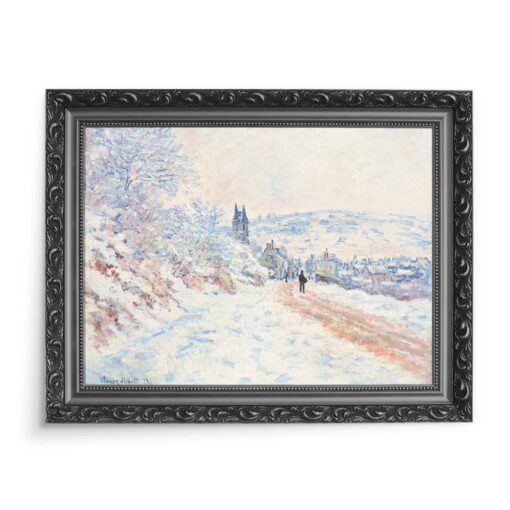 Claude Monet Zima 70x50 wydruk na płótnie CANVAS