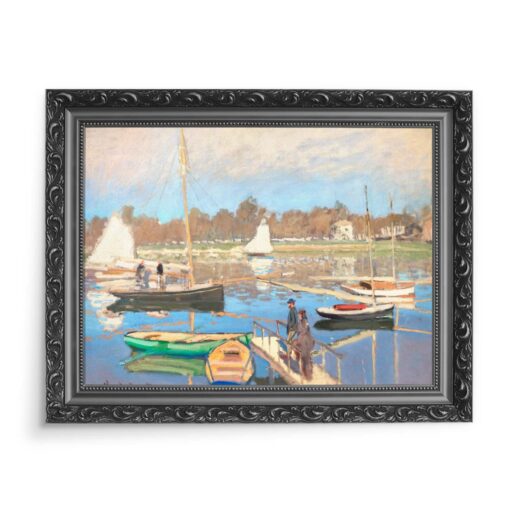 Claude Monet Sekwana w Argenteuil 70x50 wydruk na płótnie CANVAS