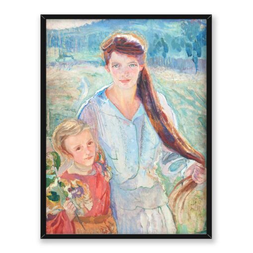 Daniel Kossowska Matka z dzieckiem 30x40