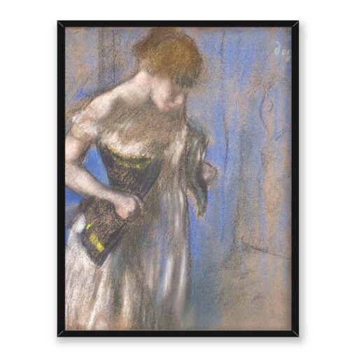 Edgar Degas Kobieta zakładająca gorset 30x40