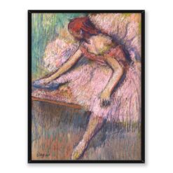 Edgar Degas Różowa tancerka 30x40
