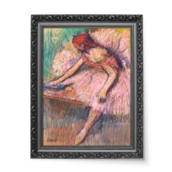 Edgar Degas Różowa tancerka 50x70 wydruk na płótnie CANVAS