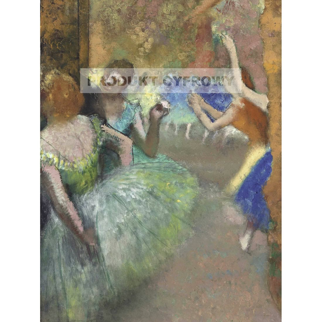 Edgar Degas Scena baletowa — produkt cyfrowy do pobrania