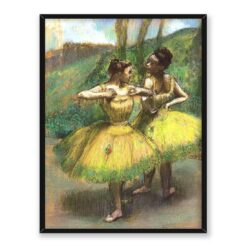 Edgar Degas Żółte tancerki 30x40