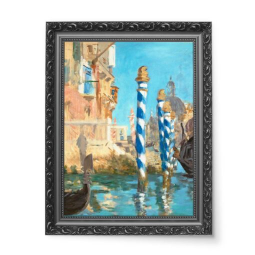 Edouard Manet Grand Canal Wenecja 50x70 wydruk na płótnie CANVAS