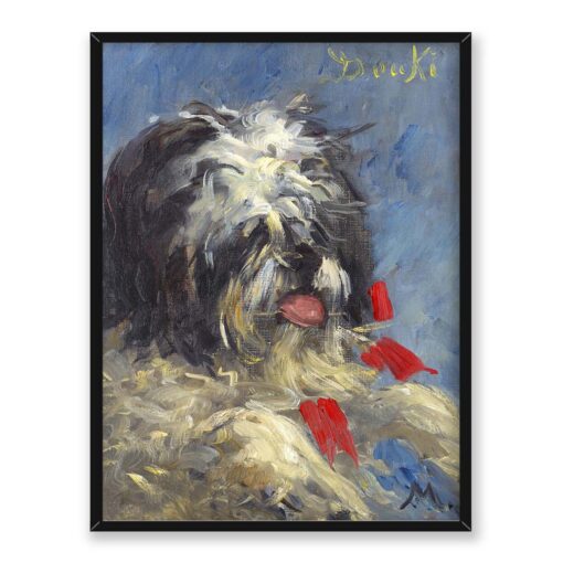 Edouard Manet Pies Donki 30x40