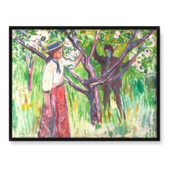 Edvard Munch Adam i Ewa 40x30