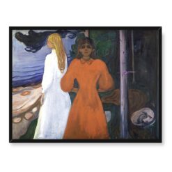 Edvard Munch Czerwień i biel 40x30