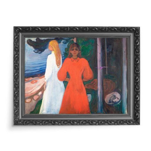 Edvard Munch Czerwień i biel 70x50 wydruk na płótnie CANVAS