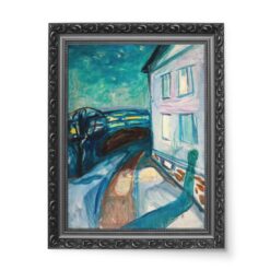 Edvard Munch Dom w świetle księżyca 50×70 wydruk na płótnie CANVAS