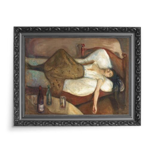 Edvard Munch Dzień po 70x50 wydruk na płótnie CANVAS