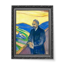 Edvard Munch Friedrich Nietzsche 50×70 wydruk na płótnie CANVAS