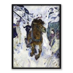 Edvard Munch Galopujący koń 30x40 2
