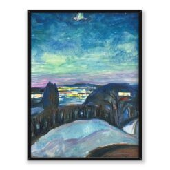Edvard Munch Gwiaździsta noc 30x40