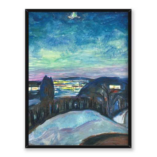 Edvard Munch Gwiaździsta noc 30x40