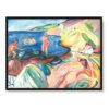 Edvard Munch Kąpiel słoneczna 40×30 w RAMIE