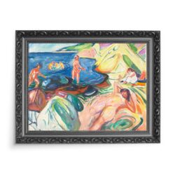 Edvard Munch Kąpiel słoneczna 70×50 wydruk na płótnie CANVAS