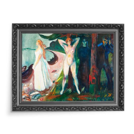 Edvard Munch Kobieta 70x50 wydruk na płótnie CANVAS