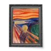 Edvard Munch Krzyk 2 50×70 wydruk na płótnie CANVAS
