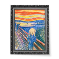 Edvard Munch Krzyk 50×70 wydruk na płótnie CANVAS