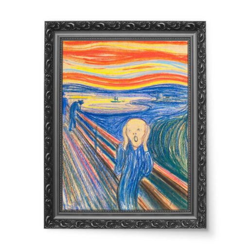 Edvard Munch Krzyk 50x70 wydruk na płótnie CANVAS