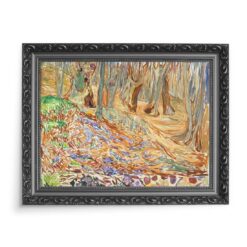 Edvard Munch Las wiązowy Wiosna 70×50 wydruk na płótnie CANVAS