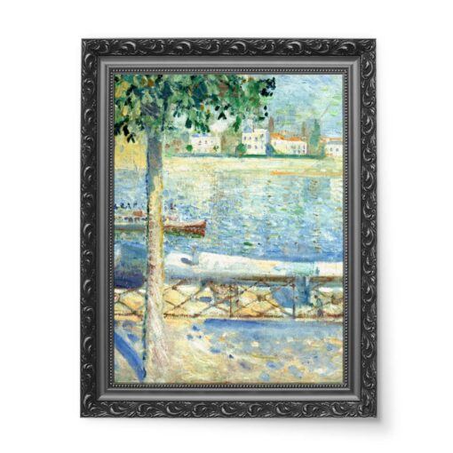 Edvard Munch Sekwana Saint Cloud 50x70 wydruk na płótnie CANVAS