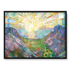 Edvard Munch Słońce 4 40×30