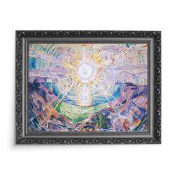 Edvard Munch Słońce 70×50 wydruk na płótnie CANVAS