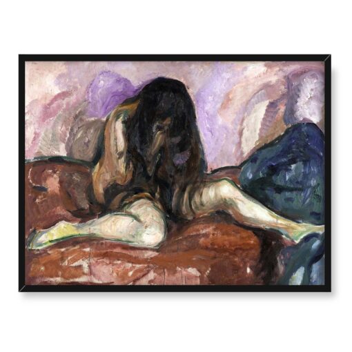 Edvard Munch Szlochająca nagość 40x30