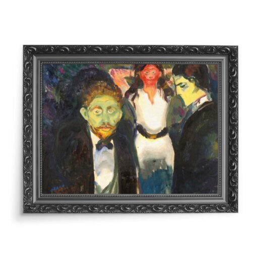 Edvard Munch Zazdrość 70x50 wydruk na płótnie CANVAS
