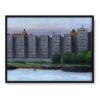 Edward Hopper Apartamentowce East River 40×30 w RAMIE
