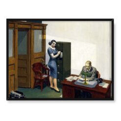 Edward Hopper Biuro w nocy 40×30