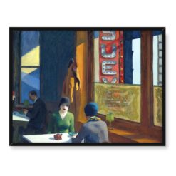 Edward Hopper Chop Suey 40×30