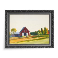 Edward Hopper Czerwona stodoła jesień 70×50 wydruk na płótnie CANVAS