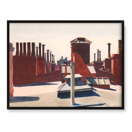 Edward Hopper Dachy mały 40x30