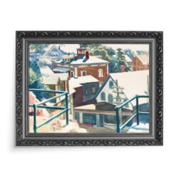 Edward Hopper Dachy w Gloucester 70×50 wydruk na płótnie CANVAS