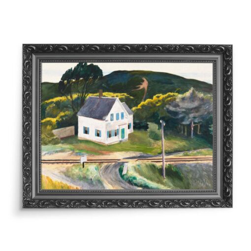 Edward Hopper Dom Kapitana Kellyego 70x50 wydruk na płótnie CANVAS