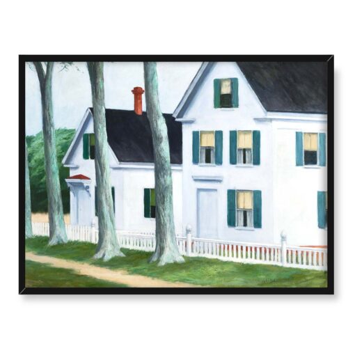 Edward Hopper Dwa domki 40x30