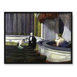 Edward Hopper Dwoje w przejściu 40x30