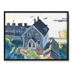 Edward Hopper Fabryka w Gloucester 40×30