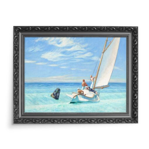 Edward Hopper Fala denna 70x50 wydruk na płótnie CANVAS