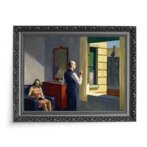 Edward Hopper Hotel przy torach 70x50 wydruk na płótnie CANVAS