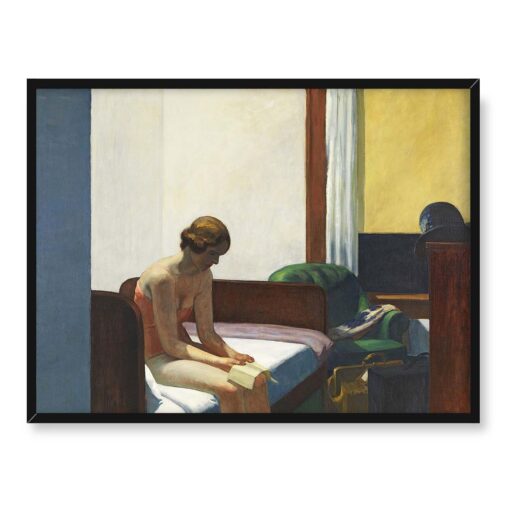 Edward Hopper Hotelowy pokój 40x30