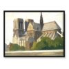 Edward Hopper Katedra Notre Dame Paryż 40×30 w RAMIE
