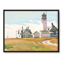 Edward Hopper Latarnia Highland 40×30