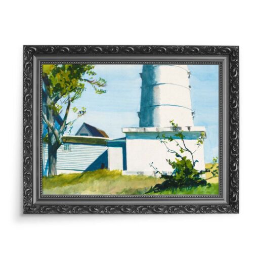 Edward Hopper Latarnia w w Two Lights 70x50 wydruk na płótnie CANVAS