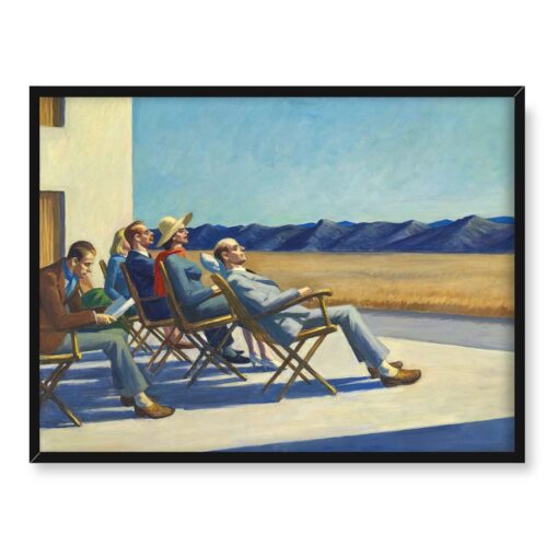 Edward Hopper Ludzie w słońcu 40x30