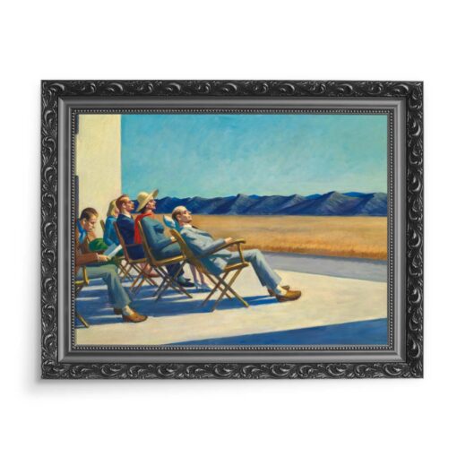 Edward Hopper Ludzie w słońcu 70x50 wydruk na płótnie CANVAS