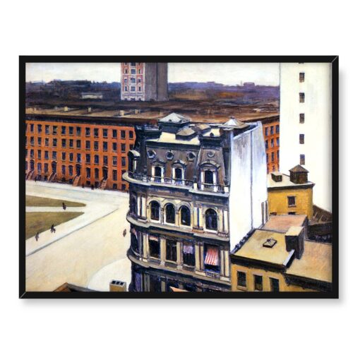 Edward Hopper Miasto 40x30